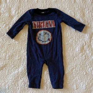 🔸3 for $10 Long Sleeve Nirvana Onesie / jumpsuit